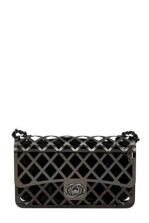 Can Metal Like Square Crossbody Bag