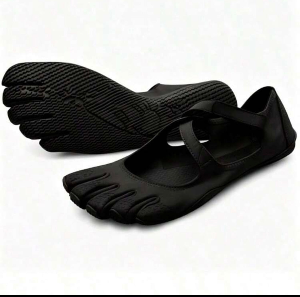 Black 5 finger shoes