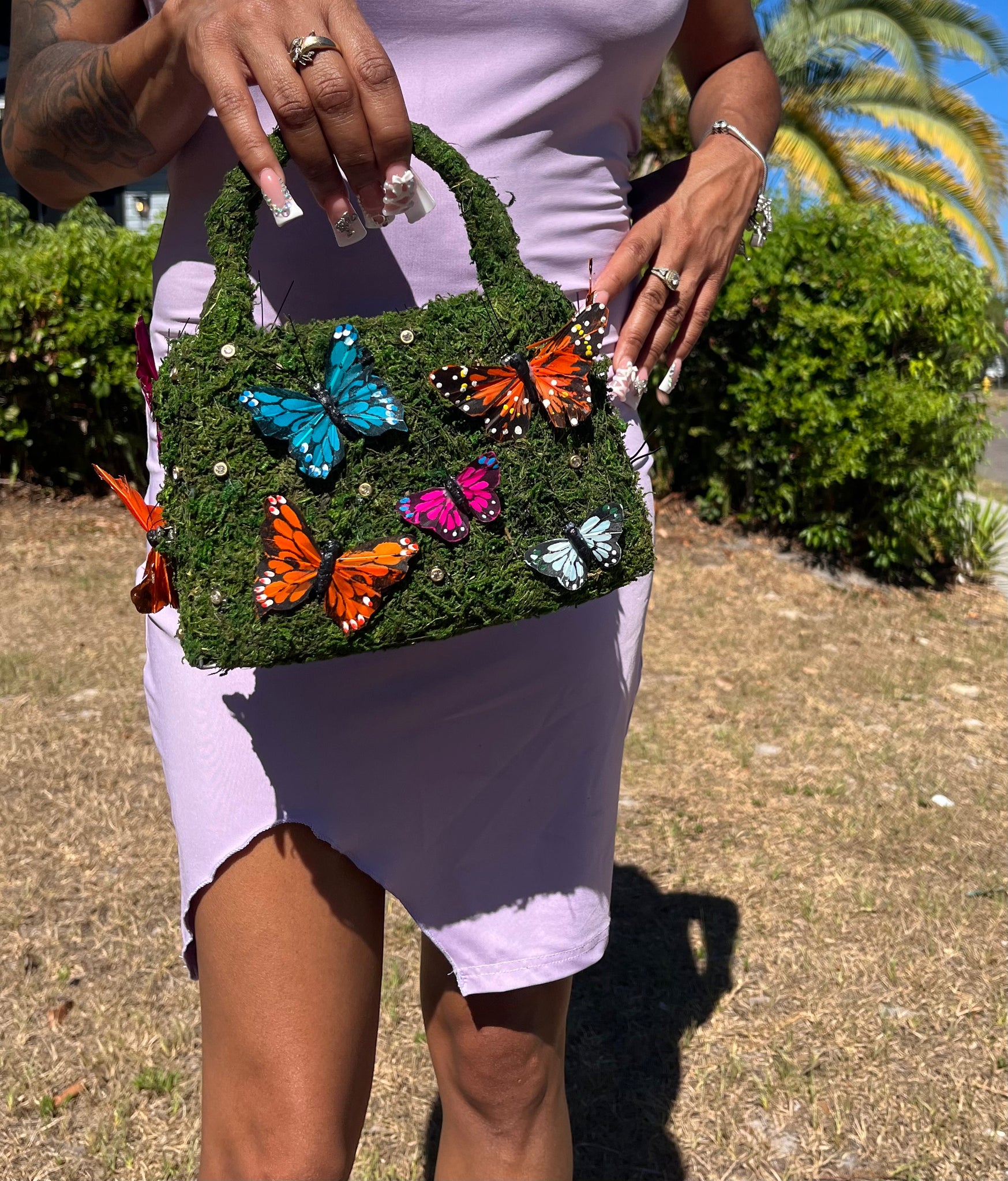 Butterfly Garden Purse