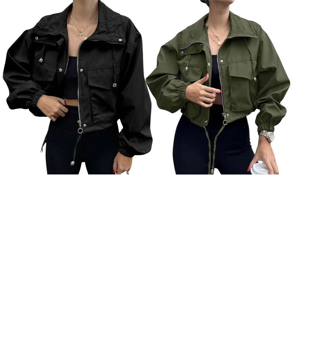 Bombshell Drawstring Jacket