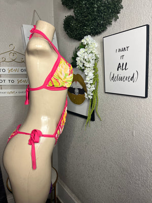 Beach Bikini 3piece set (custom)