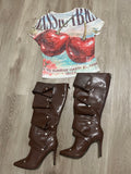Chocolate Cherry Top