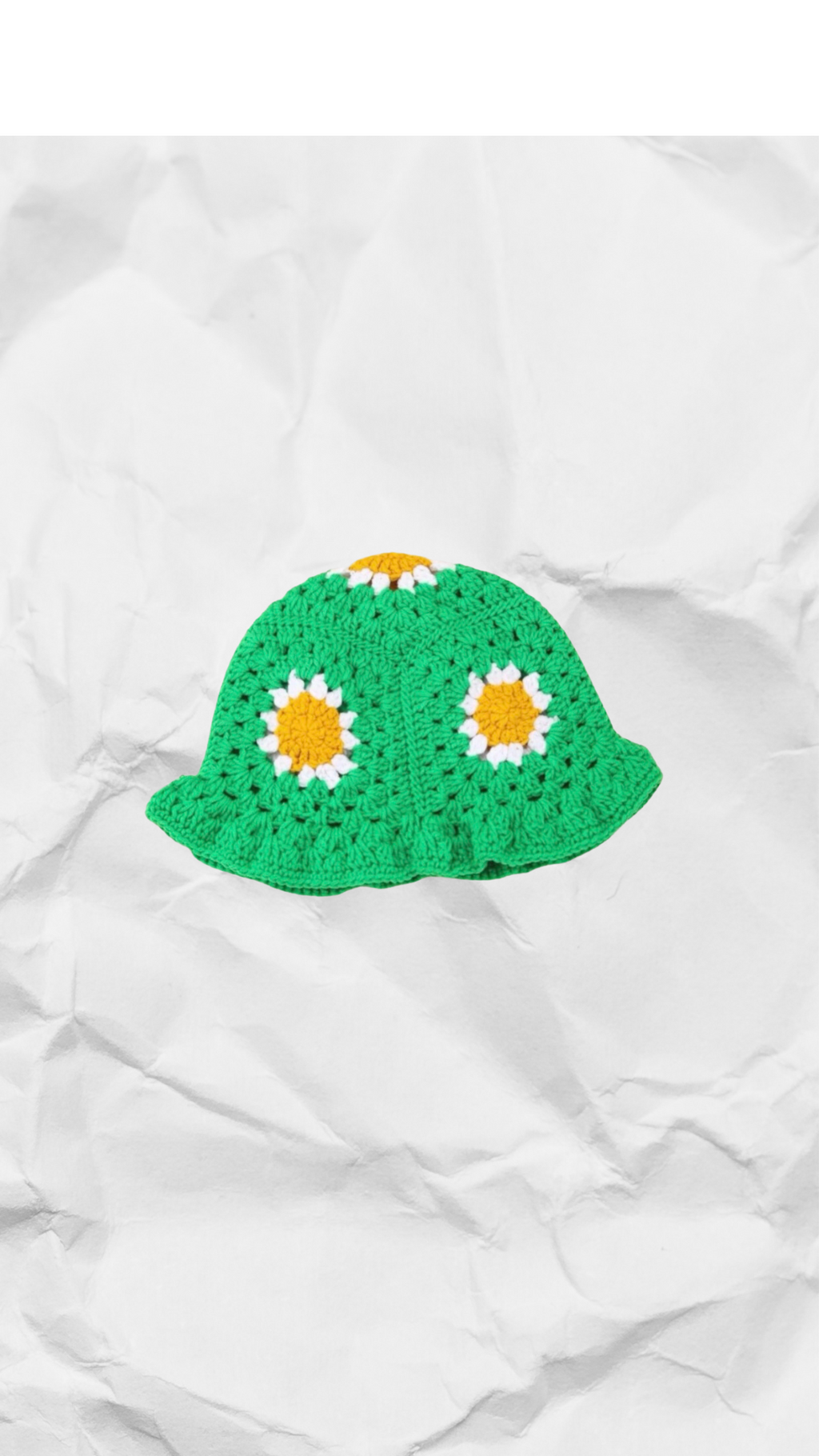 Daisy Crochet Hat