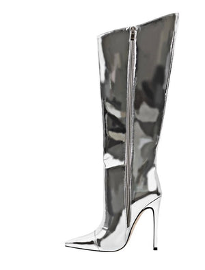 MsMetallic Boots